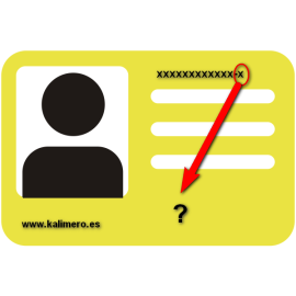 La letra del DNI